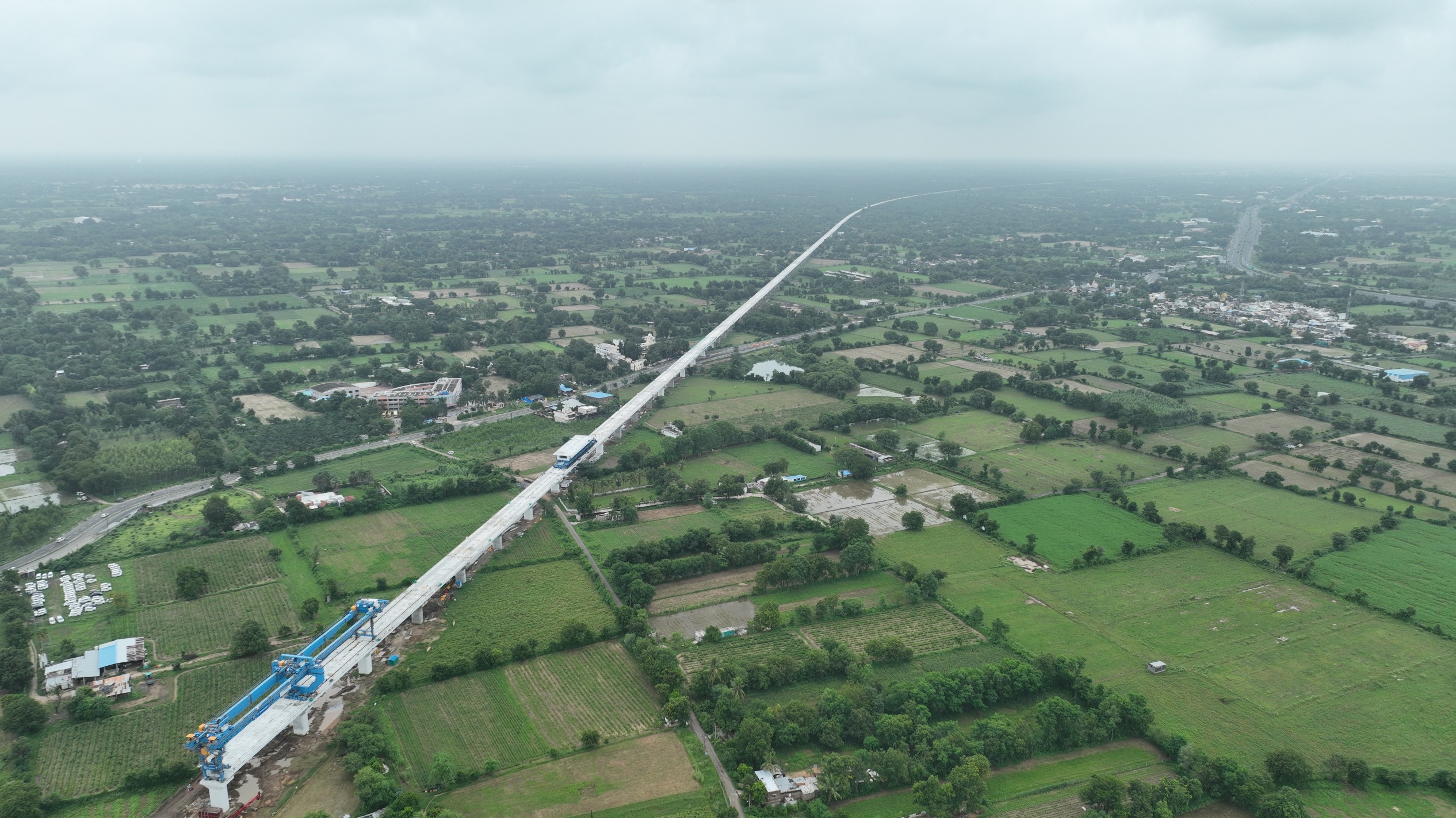 Segmental Casting Yard @ Ch. 443, Anand District